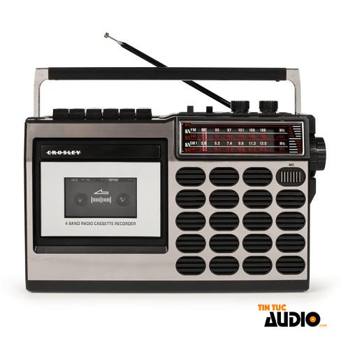 đài, radio, cassette, tintucaudio