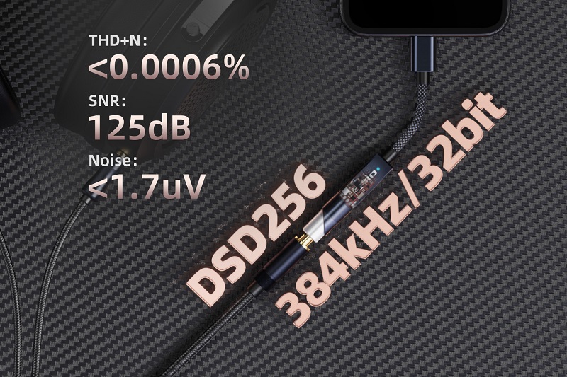 FiiO KA11 sử dụng chip DAC CS43131 và hỗ trợ giải mã hires